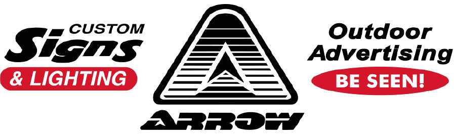 Arrow sign logo